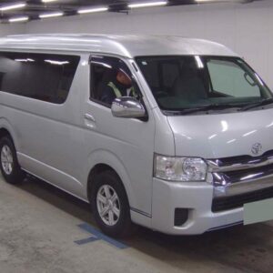 2005 Toyota Hiace Wagon silver gasoline used car Japan export