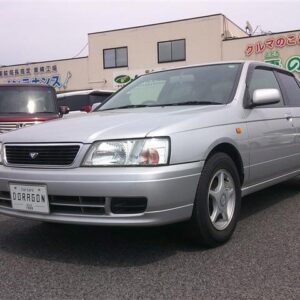 1999 Nissan Bluebird silver gasoline used car Japan export