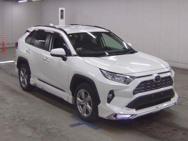 Ref:AUX-23040005 TOYOTA RAV4 2021 1 2021 Toyota Rav4 pearl gasoline used car Japan export