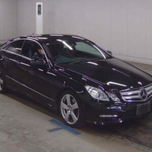 2012 Mercedes Benz E-Class black gasoline used car Japan export
