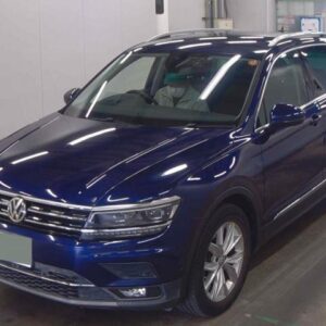 2020 Volkswagen Tiguan blue gasoline used car Japan export