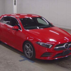 2019 Mercedes Benz A-Class red diesel used car Japan export
