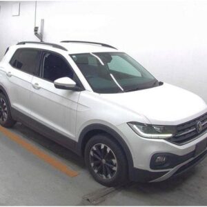 2021 Volkswagen T-Cross white gasoline used car Japan export