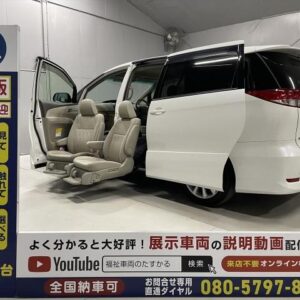 2012 Toyota Estima pearl gasoline used car Japan export