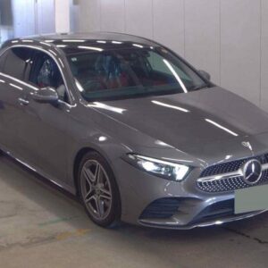 2022 Mercedes Benz A-Class gray gasoline used car Japan export