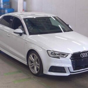 2017 Audi A3 Sedan white gasoline used car Japan export