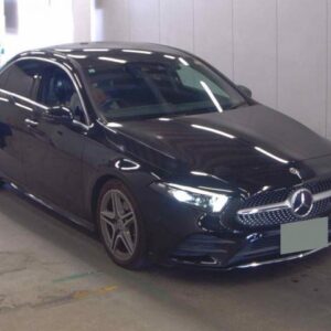 2021 Mercedes Benz A-Class Sedan black diesel used car Japan export