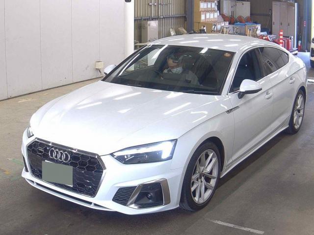 Ref:AUX-23047825 AUDI A5 SPORTBACK 2022 1 2022 Audi A5 Sportback pearl diesel used car Japan export