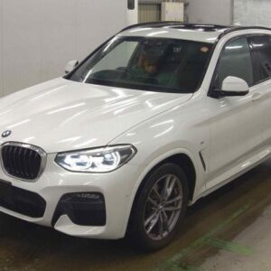 2021 Bmw X3 white diesel used car Japan export