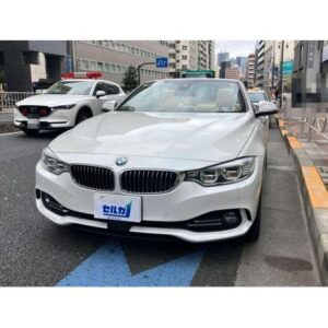 2015 Bmw 4 Series white gasoline used car Japan export