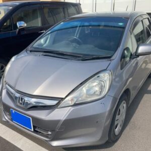 2011 Honda Fit gray gasoline used car Japan export