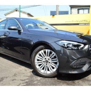 2022 Mercedes Benz C-Class gray gasoline used car Japan export