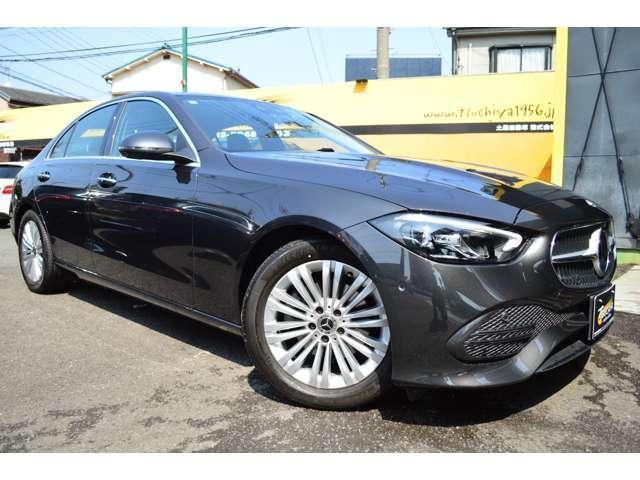 Ref:AUX-23048784 MERCEDES BENZ C-CLASS 2022 1 2022 Mercedes Benz C-Class gray gasoline used car Japan export