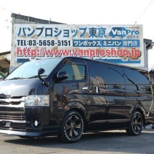 2016 Toyota Regius Ace Van black gasoline used car Japan export