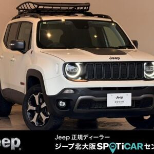 2021 Chrysler Jeep Jeep Renegade white gasoline used car Japan export