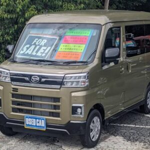 2025 Daihatsu Atrai green gasoline used car Japan export