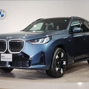 2024 Bmw X3 blue hybrid used car Japan export