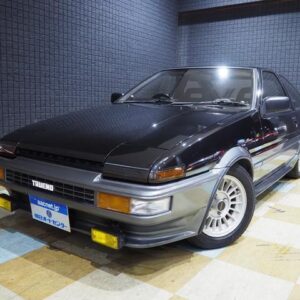 1987 Toyota Sprinter Trueno black gasoline used car Japan export