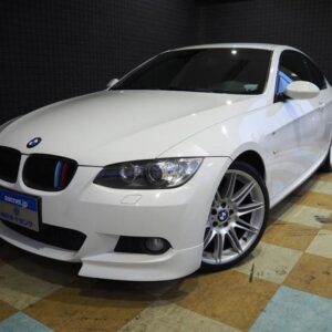 2008 Bmw 3 Series white gasoline used car Japan export