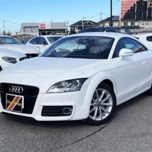 2012 Audi Tt Coupe white gasoline used car Japan export