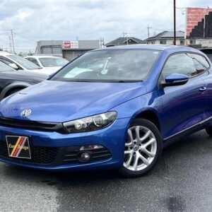 2012 Volkswagen Scirocco blue gasoline used car Japan export