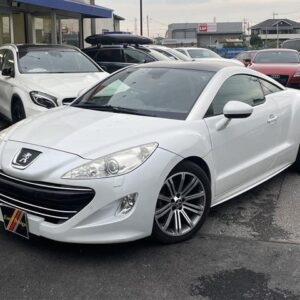 2012 Peugeot Rcz pearl gasoline used car Japan export