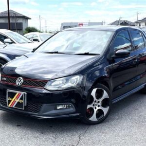 2014 Volkswagen Polo black gasoline used car Japan export