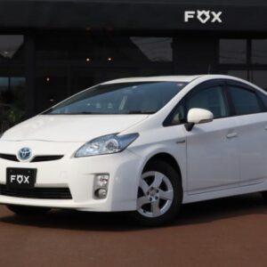 2009 Toyota Prius white gasoline used car Japan export