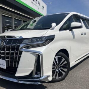 2023 Toyota Alphard pearl gasoline used car Japan export