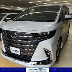 2024 Toyota Alphard pearl gasoline used car Japan export