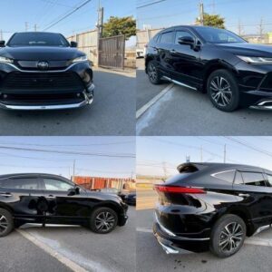 2024 Toyota Harrier black gasoline used car Japan export