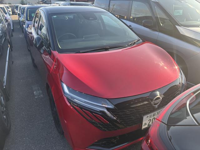 Ref:AUX-23055569 NISSAN AURA 2025 1 2025 Nissan Aura red hybrid used car Japan export