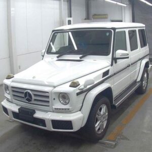2017 Mercedes Benz G-Class white diesel used car Japan export