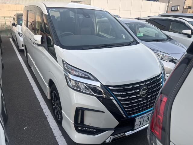 Ref:AUX-23055802 NISSAN SERENA 2020 1 2020 Nissan Serena pearl hybrid used car Japan export