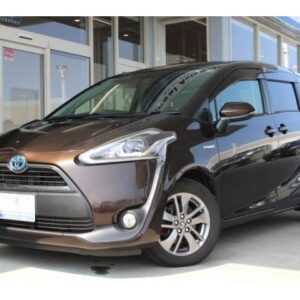 2017 Toyota Sienta tea gasoline used car Japan export