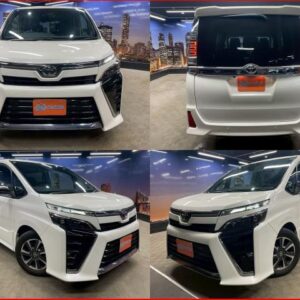 2021 Toyota Voxy pearl gasoline used car Japan export