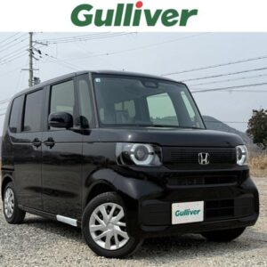 2026 Honda N-Box black gasoline used car Japan export
