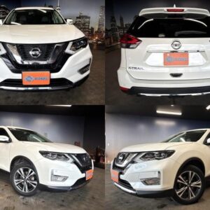 2018 Nissan X-Trail white gasoline used car Japan export