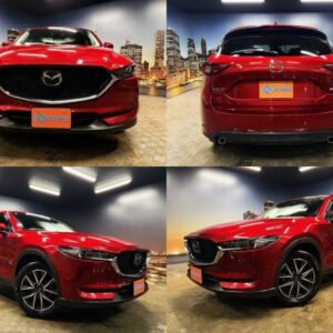 2017 Mazda Cx-5 red diesel used car Japan export