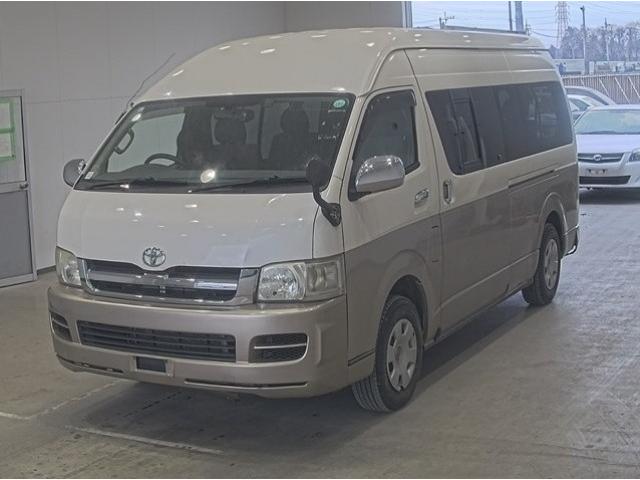 Ref:AUX-23060113 TOYOTA HIACE WAGON 2005 1 2005 Toyota Hiace Wagon pearl gasoline used car Japan export