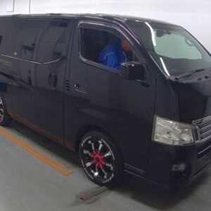 2013 Nissan Nv350Caravan Van black diesel used car Japan export
