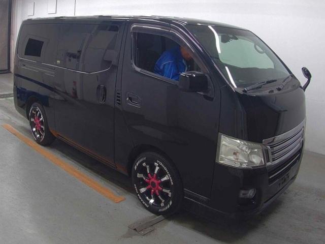 Ref:AUX-23060132 NISSAN NV350CARAVAN VAN 2013 1 2013 Nissan Nv350Caravan Van black diesel used car Japan export