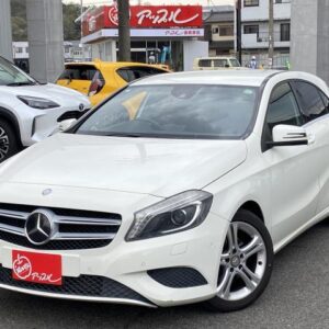 2013 Mercedes Benz A-Class white gasoline used car Japan export