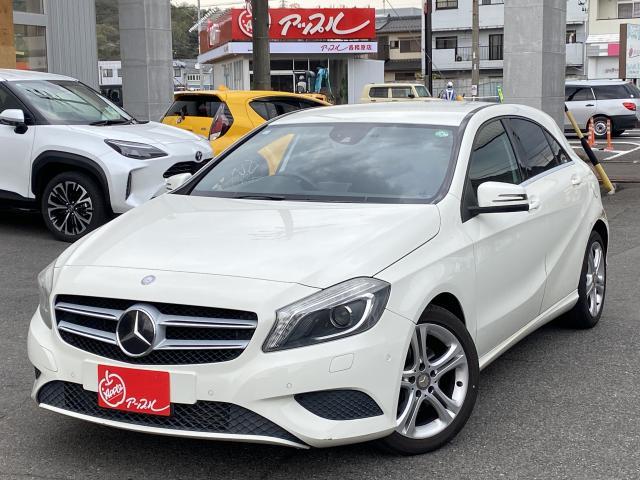 Ref:AUX-23060133 MERCEDES BENZ A-CLASS 2013 1 2013 Mercedes Benz A-Class white gasoline used car Japan export