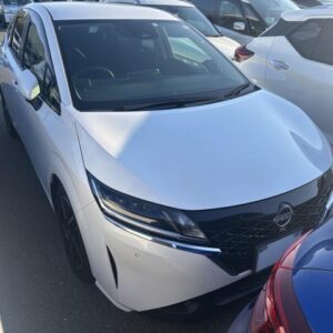 2023 Nissan Note pearl hybrid used car Japan export