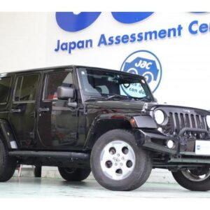 2014 Chrysler Jeep Jeep Wrangler Unlimited black gasoline used car Japan export