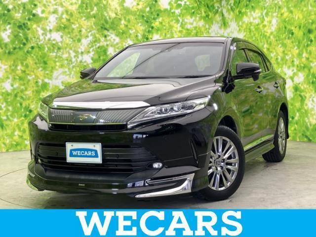 Ref:AUX-23060508 TOYOTA HARRIER 2019 1 2019 Toyota Harrier black gasoline used car Japan export