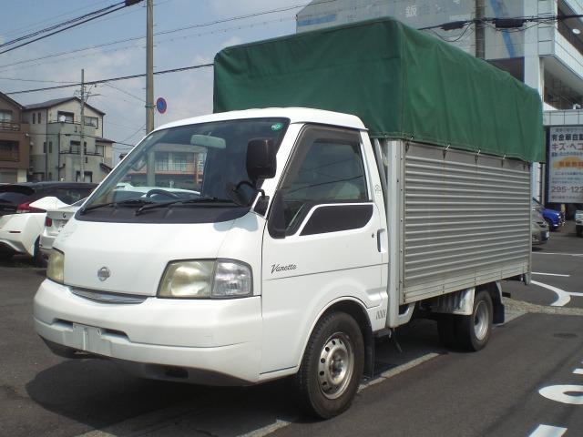 Ref:AUX-23061214 NISSAN VANETTE TRUCK 1999 1 1999 Nissan Vanette Truck white diesel used car Japan export
