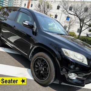 2012 Toyota Vanguard black gasoline used car Japan export