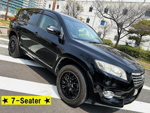 Ref:AUX-23064370 TOYOTA VANGUARD 2012 1 2012 Toyota Vanguard black gasoline used car Japan export